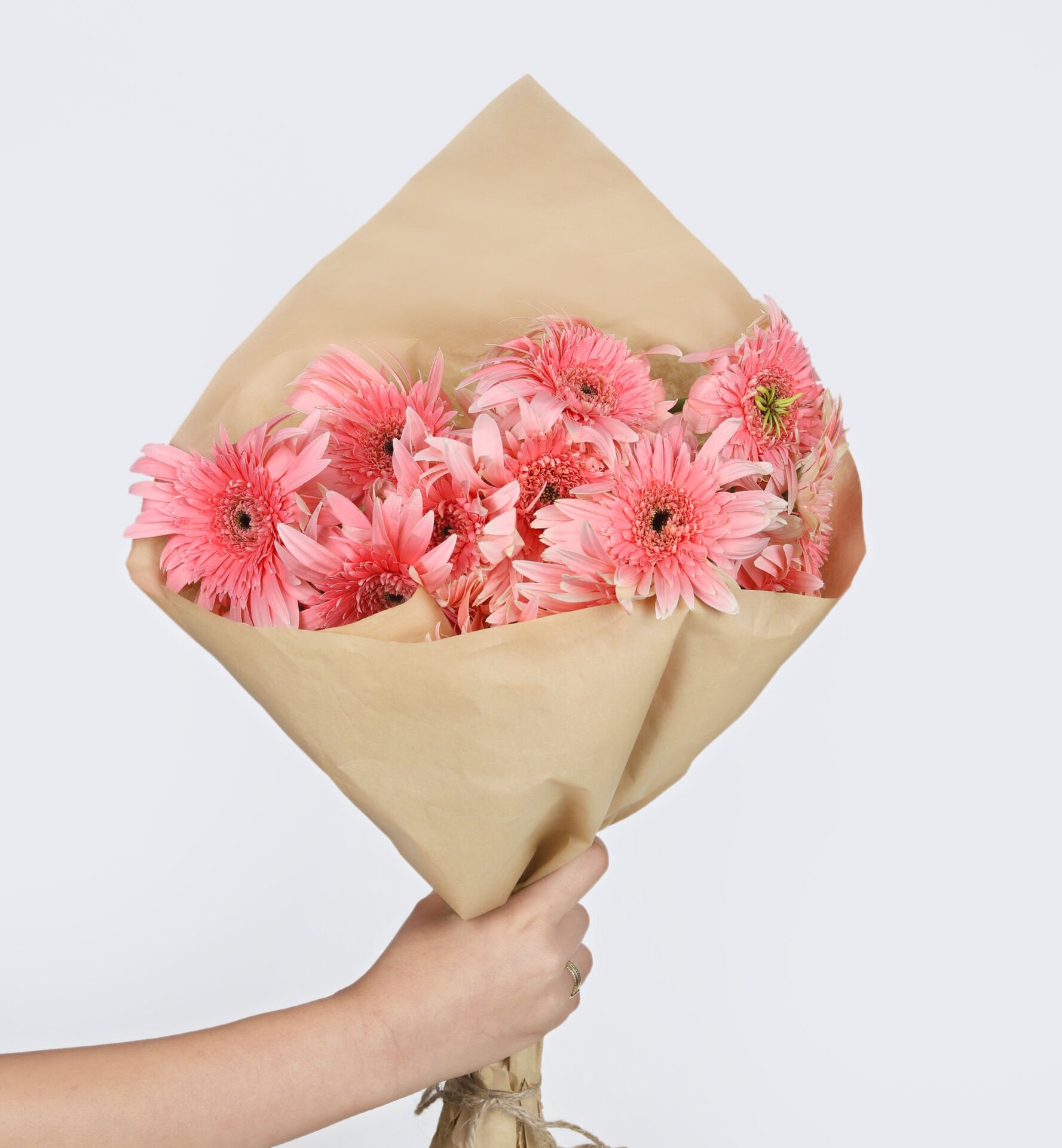 Pembe Gerbera Buketi