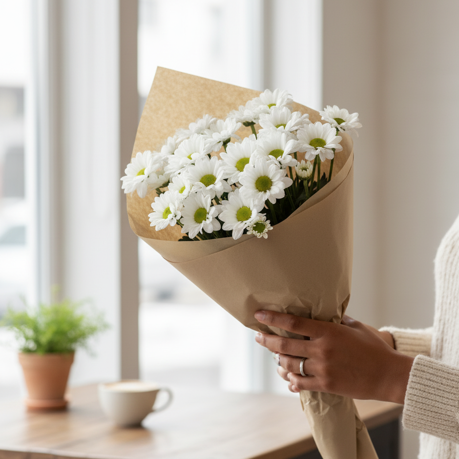 Doğal Papatya Buketi