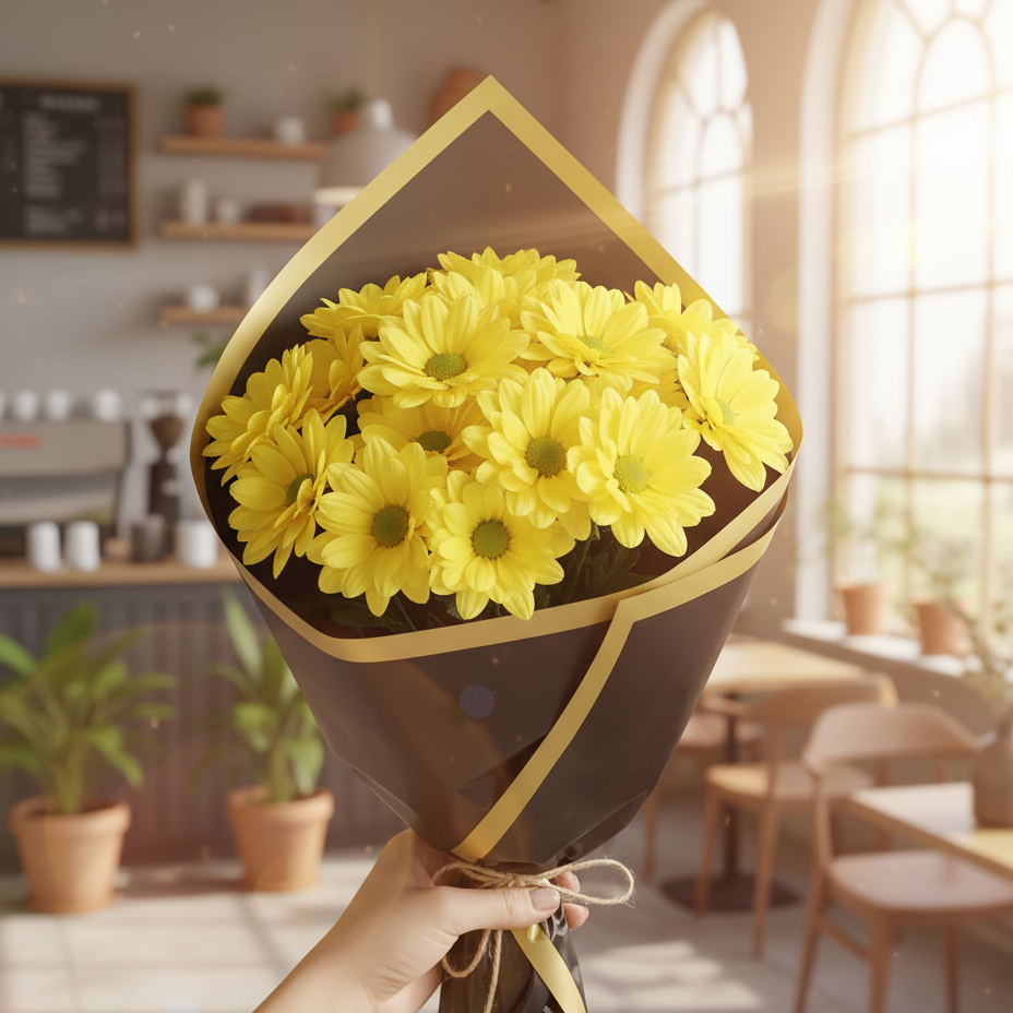 Sarı Papatya Buketi