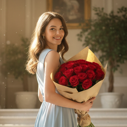 Aşkın Kraft 41'li Gül Buketi